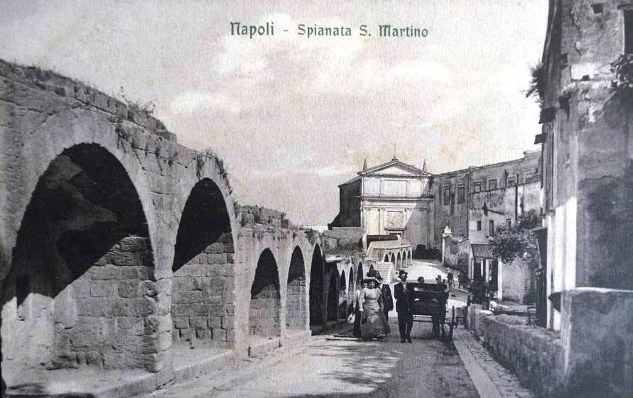 piazzale san martino, Napoli, tanti anni fa